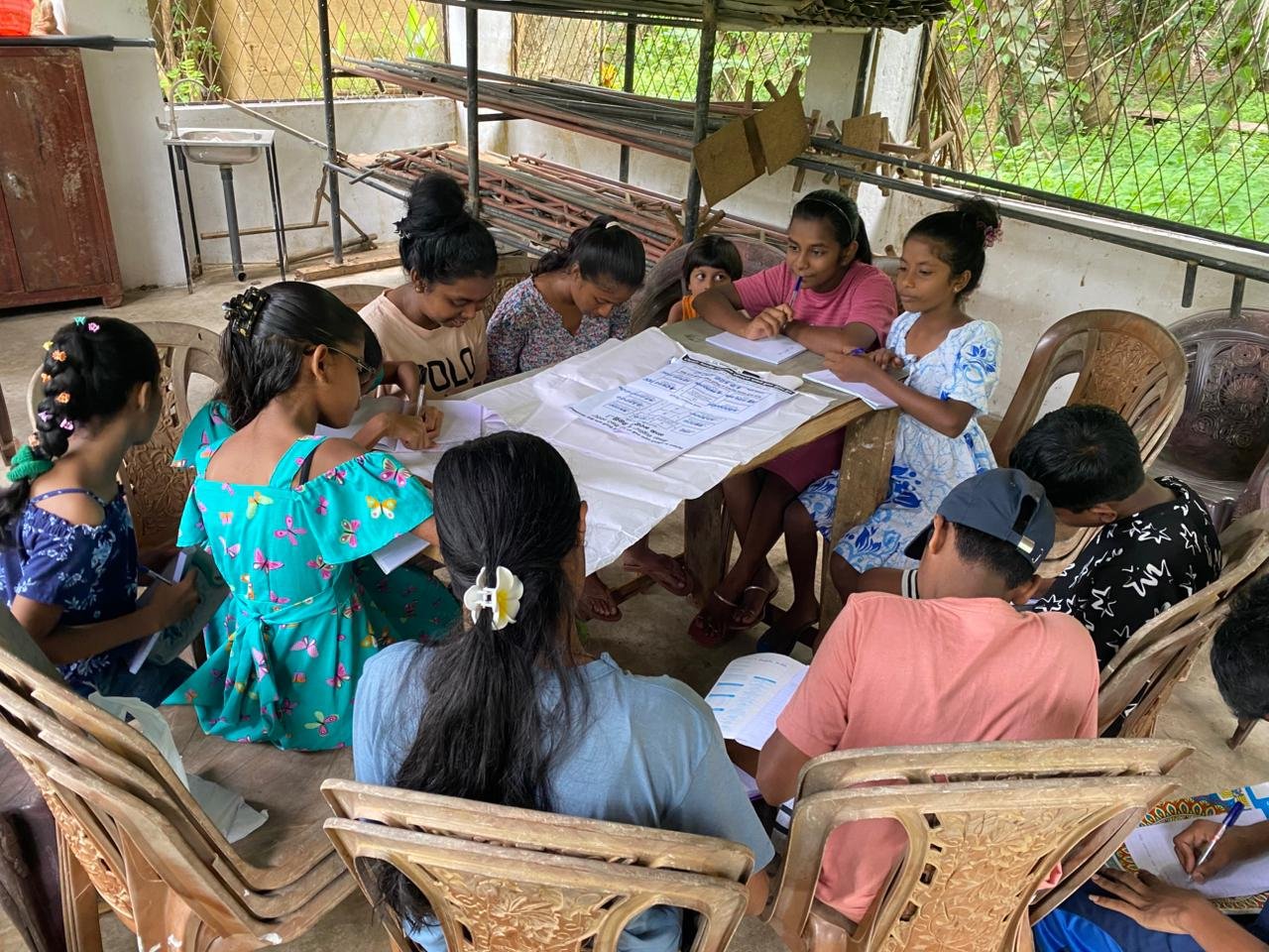 නිවාරණ කුටිය සදහා කණ්ඩායම්  පුහුණු කිරීම