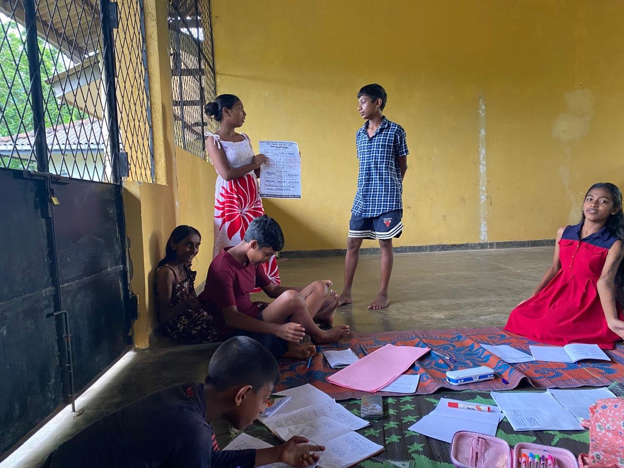 නිවාරණ කුටිය සදහා කණ්ඩායම්  පුහුනු කිරීම 