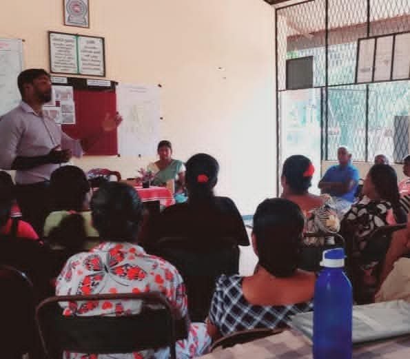 අස්වැසුම ප්‍රතිලාභ ලබා ගන්නා කාන්තාවන් වෙනුවෙන් පවත්වනු ලැබූ වැඩඩටහන