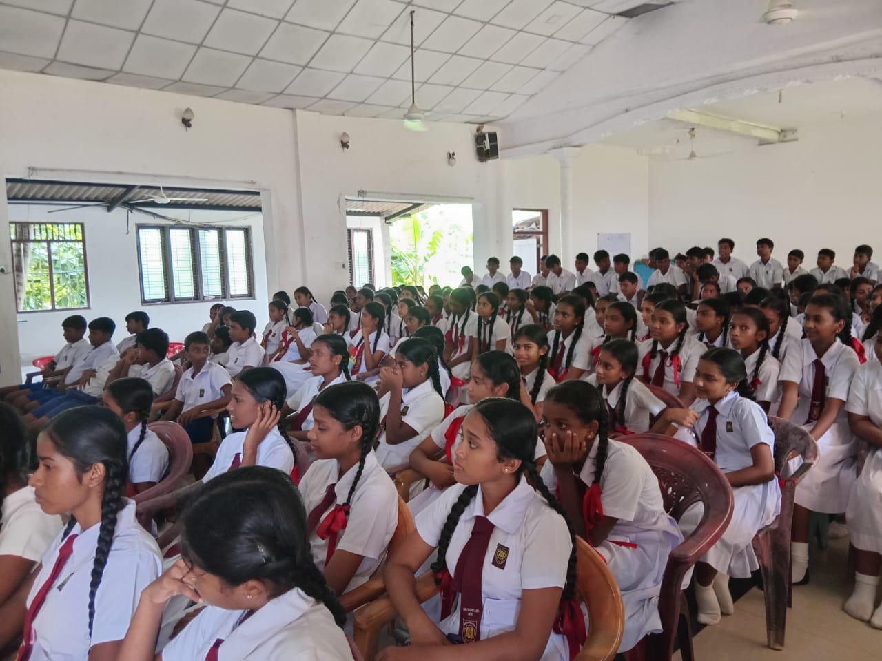 දෙවිනුවර ගන්දර මහා විද්‍යාලයේ දරුවන් සදහා නිවාරන පුහුණු වැඩසටහන පැවැත්වීම